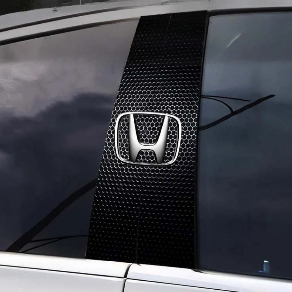 2x autocolantes para janelas de automóveis com logótipo
