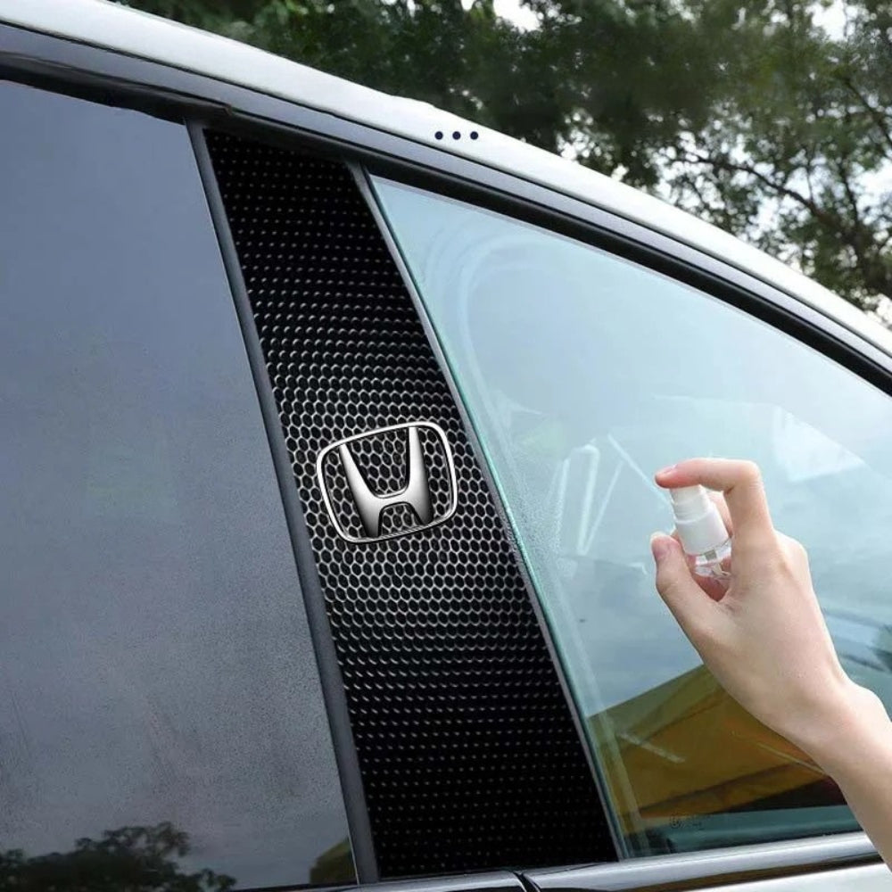 2x autocolantes para janelas de automóveis com logótipo