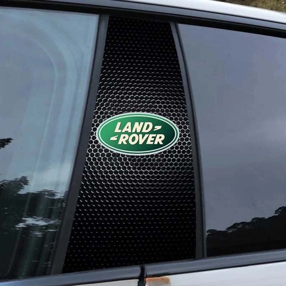 2x autocolantes para janelas de automóveis com logótipo