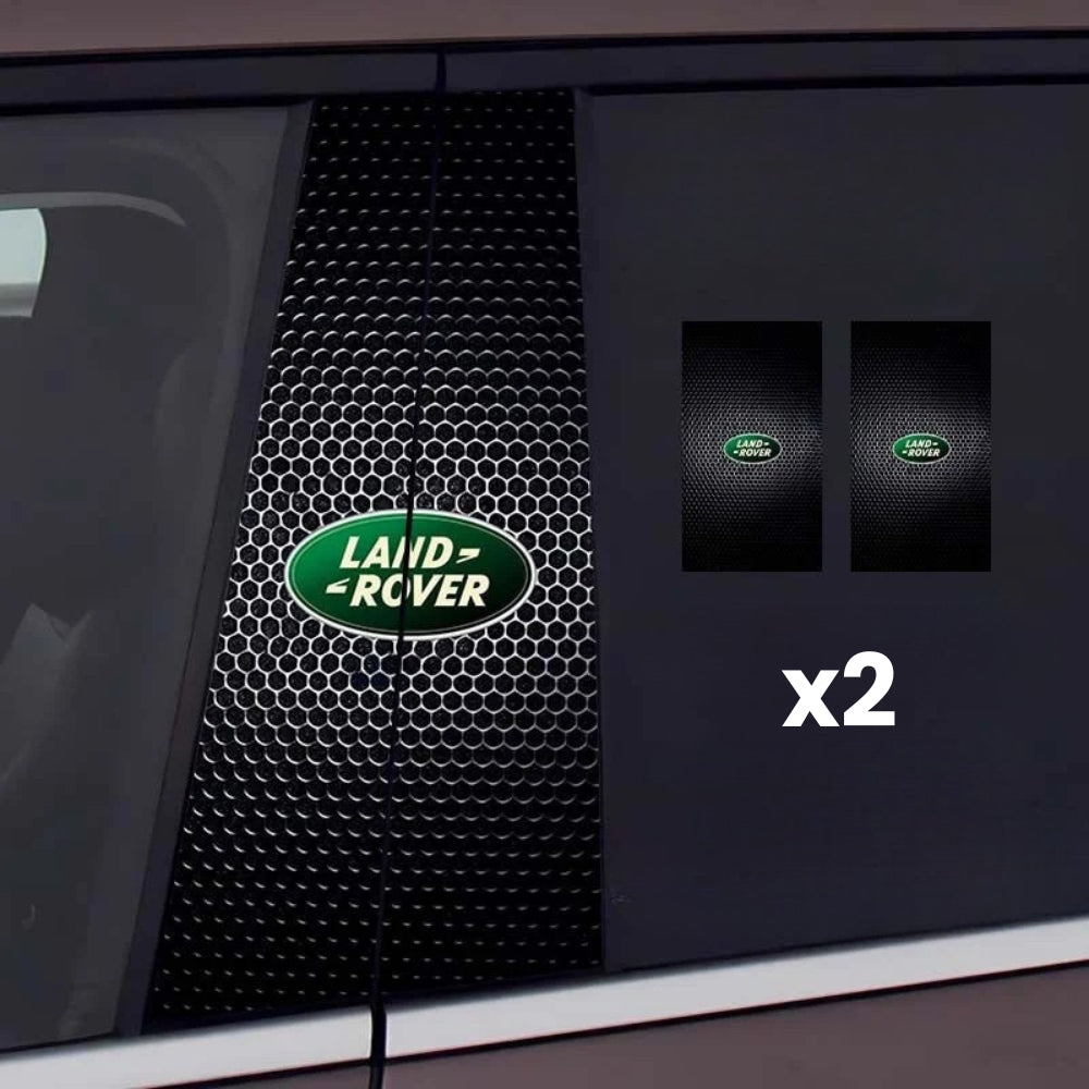 2x autocolantes para janelas de automóveis com logótipo