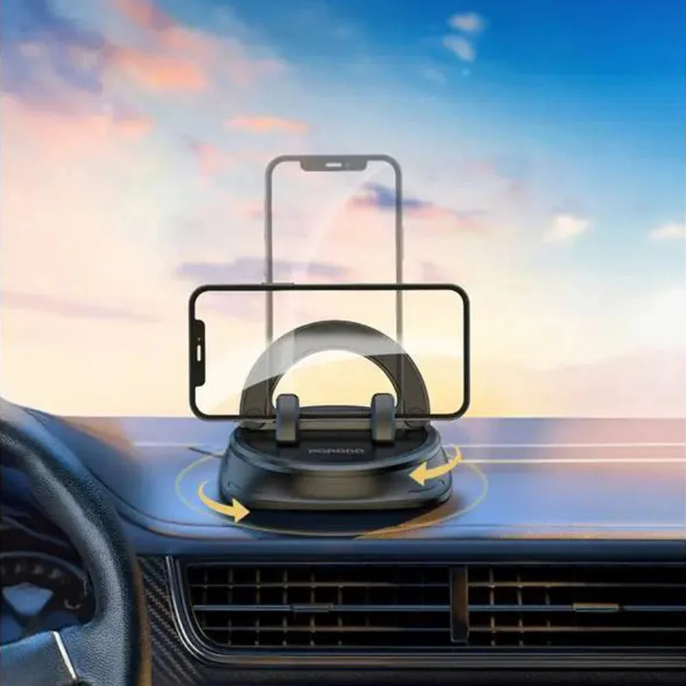 Soporte para teléfono en el salpicadero