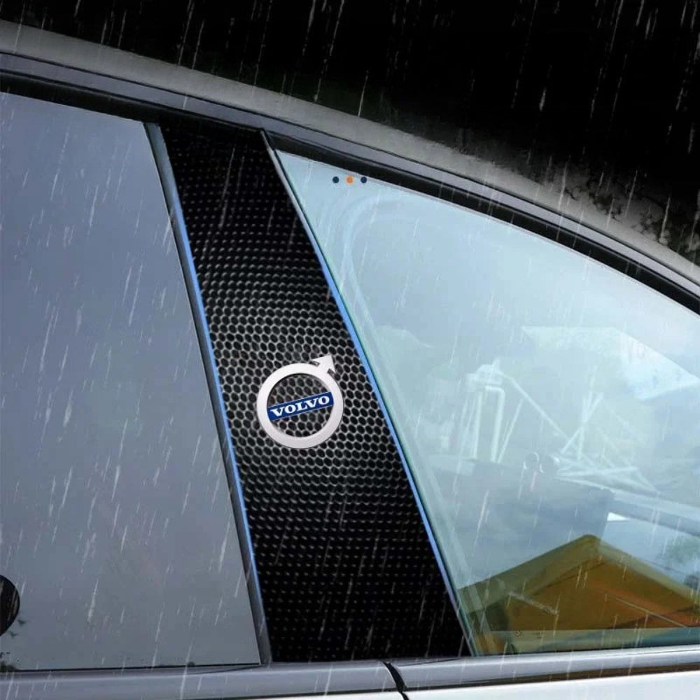 2x autocolantes para janelas de automóveis com logótipo