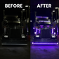 LED bilögon - 2 delar Förpackning